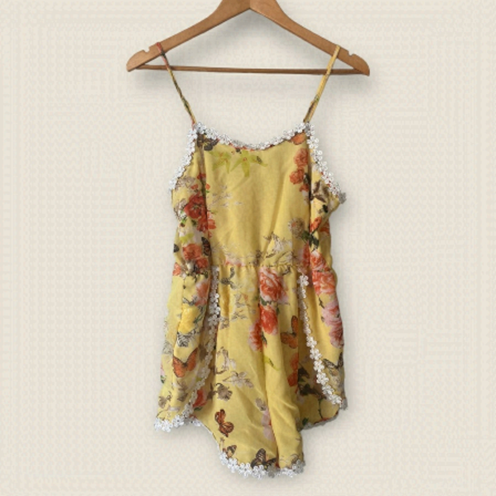 PARISIAN Collection Floral Romper